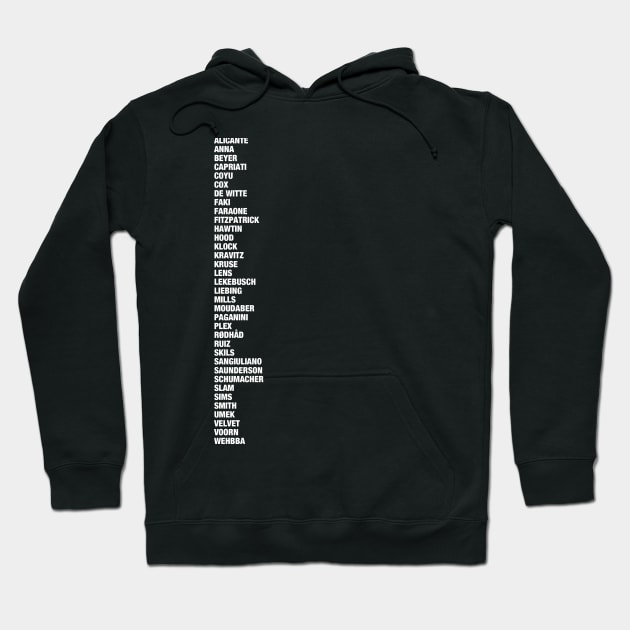 TECHNO ROLL CALL Hoodie by Techniche